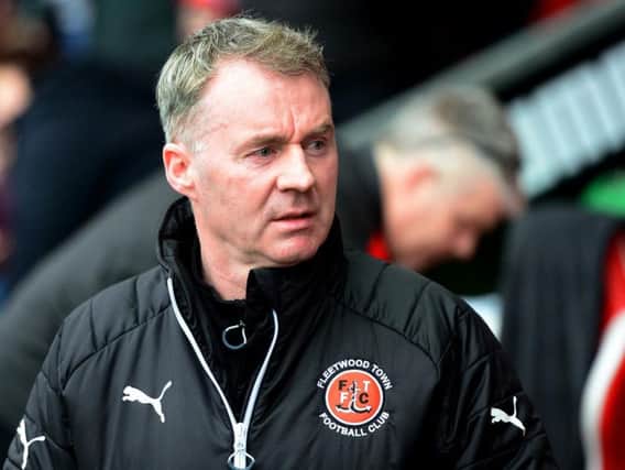Fleetwood Town boss John Sheridan