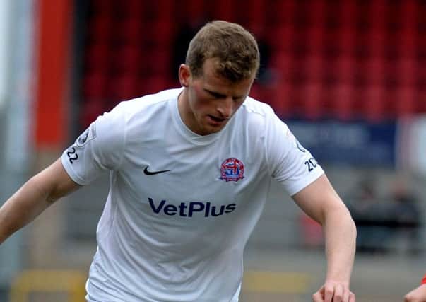 AFC Fylde's Danny Rowe Picture: Steve McLellan