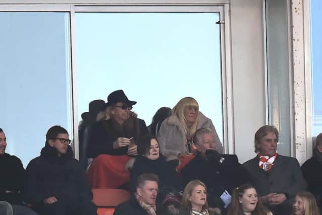 Owen Oyston watches on from the stands