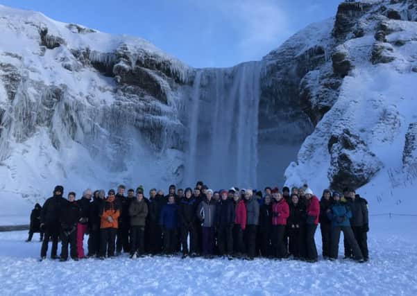 St Aidan's CE High School geographers went on a field trip to Iceland