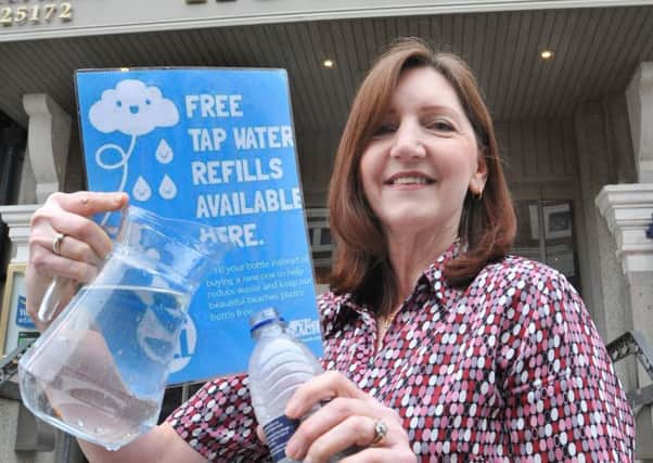 Caryn Dickson wants all hotels in Blackpool to sign up for the ReFILL campaign