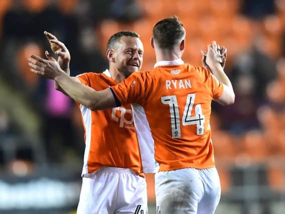 Jimmy Ryan celebrates his goal with Jay Spearing
Picture: CameraSport