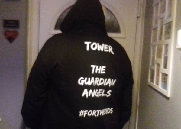 This member of the Guardian Angels group was involved with a sting operation which led to the arrest of a man in Fleetwood on suspicion of chilld sex offences.