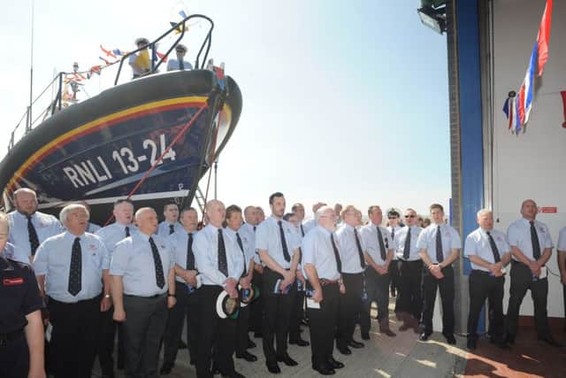 Official lifeboat naming ceremony in St Annes