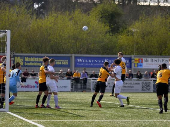 Danny Rowe couldn't hit the target at Maidstone
Picture: STEVE MCLELLAN