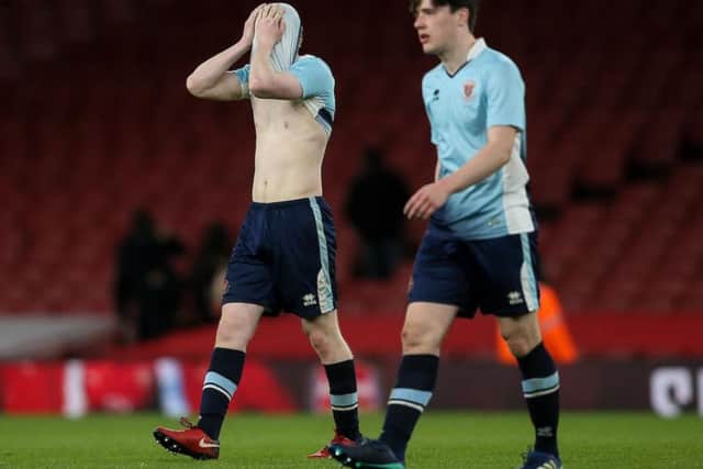 Blackpool's fairytale FA Youth Cup run ended at the semi-final stage on Monday