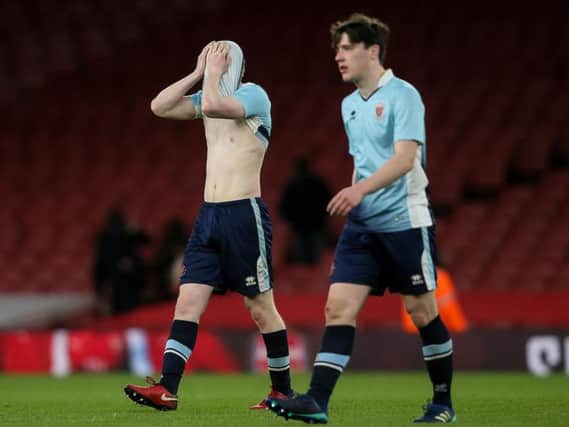 Blackpool's fairytale FA Youth Cup run ended at the semi-final stage on Monday