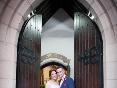 The wedding of Garry Long and Jaimie Mulholland