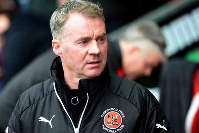 Fleetwood boss John Sheridan