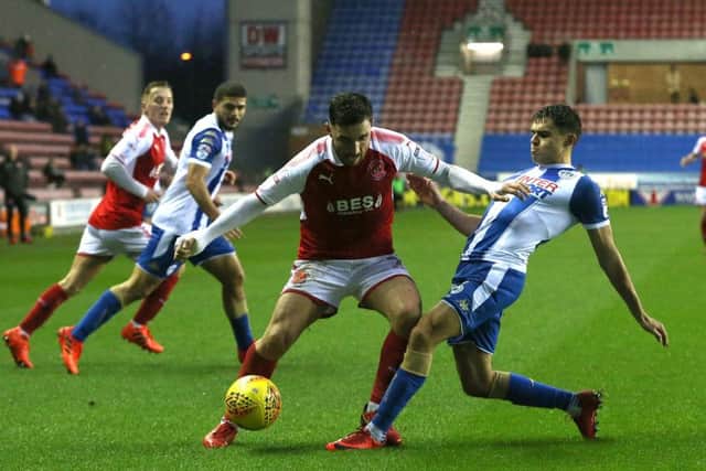 Wigan Athletic defeated Fleetwood Town when the two sides met in December