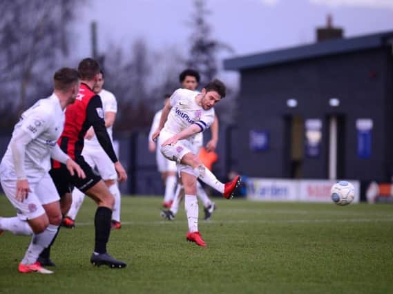 Sam Finley looks set to miss Saturday's match with shingles
Picture: STEVE MCLELLAN