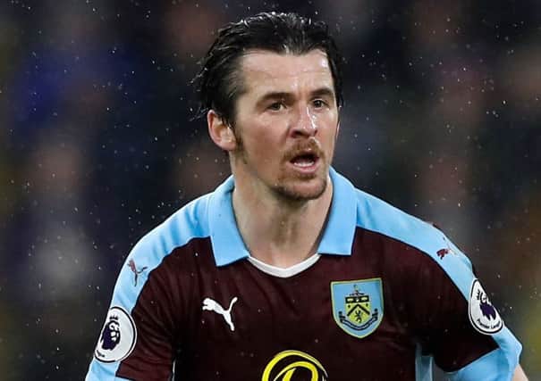 Joey Barton has been backed by Burnley boss Sean Dyche