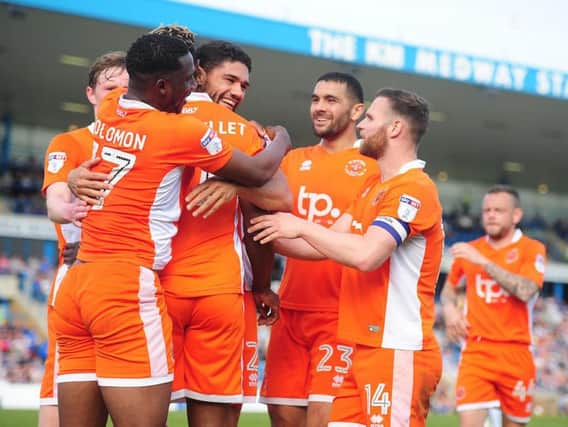 Blackpool claimed their fourth consecutive win