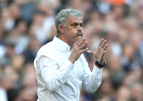Manchester United manager Jose Mourinho