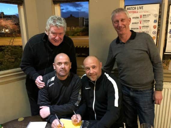 Terry Green and Andy Clarkson sign up for two more years at Squires Gate