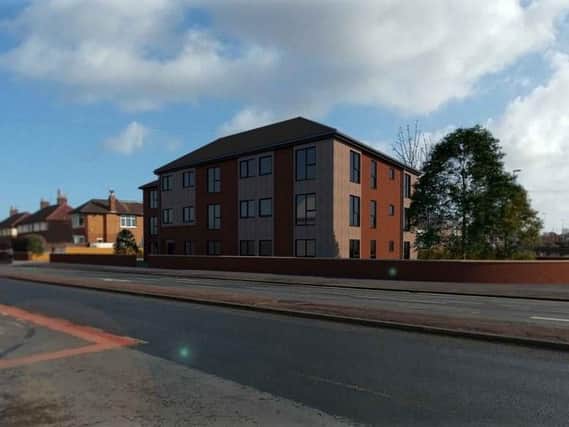 An artists impression of proposed apartments on the site of Waterloo Road Methodist Church