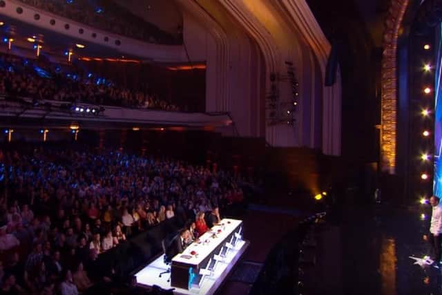 Tony Brown auditions for Britain's Got Talent at Blackpool Opera House