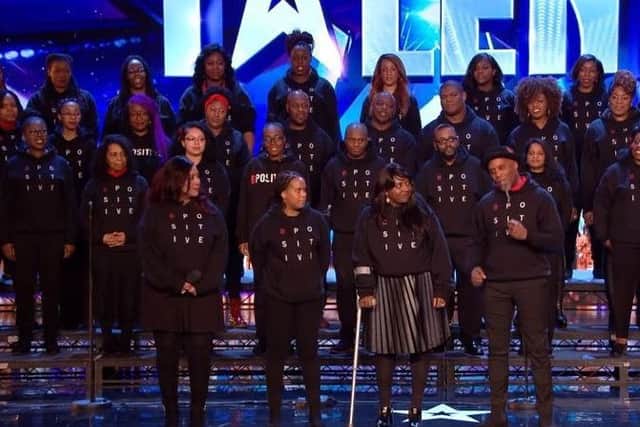 The B Positive choir on Britain's Got Talent