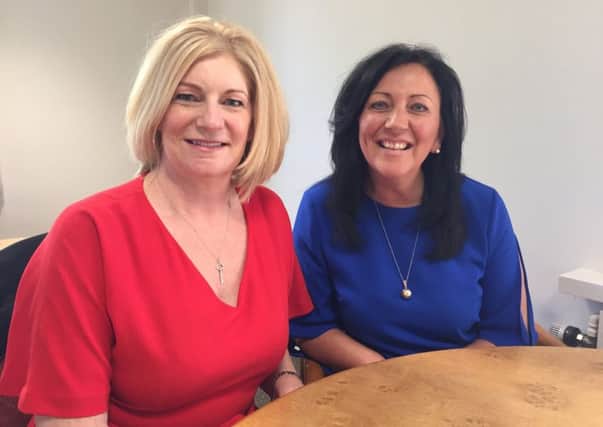 Karen Morris and Rae Brooke of the Lancashire Community Foundation