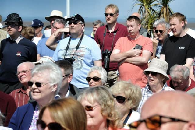 Picture by Julian Brown 06/05/18

Crowds watch the event

The unveiling of a statue of Sir Peter Hesketh Fleetwood, founder of the town of Fleetwood