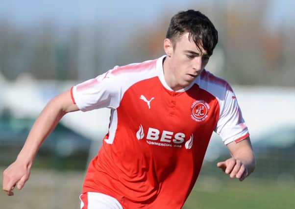 Fleetwood Town youngster Harrison Holgate