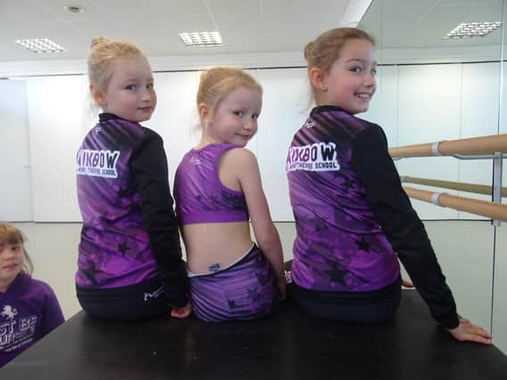 Youngsters from Rainbow Dance and Theatre School