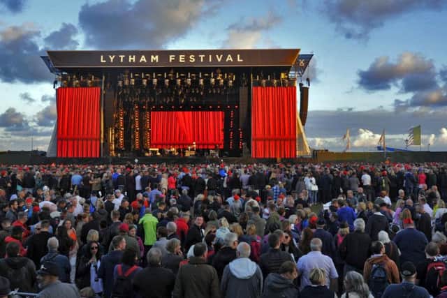Last year's Lytham Festival