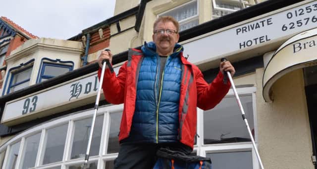 Mike Foster feared he may never walk again - but then went on to climb Mount Everest!