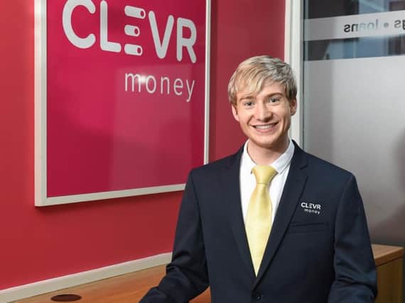 Andrew Moulding of CLEVR Money in Blackpool