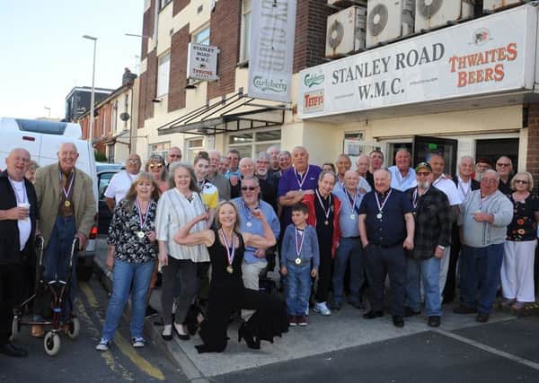 Former wrestlers gathered from around the world for their annual reunion at Blackpool's Stanley Ward WMC