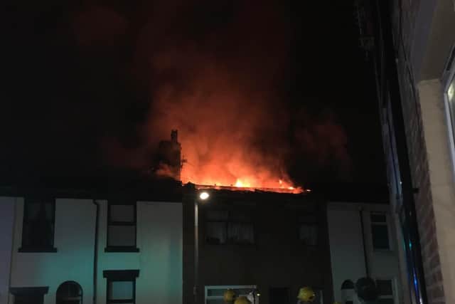 Five fire engines were called to the scene of the fire on Garstang Road PIC:
Matthew Jackson