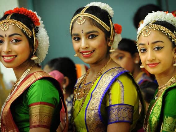 Celebrations including dancing displays  marked the 50th anniversary of Preston's Gujarat Hindu Society
