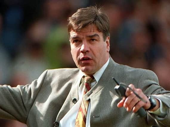 Allardyce became Blackpool manager in July 1994