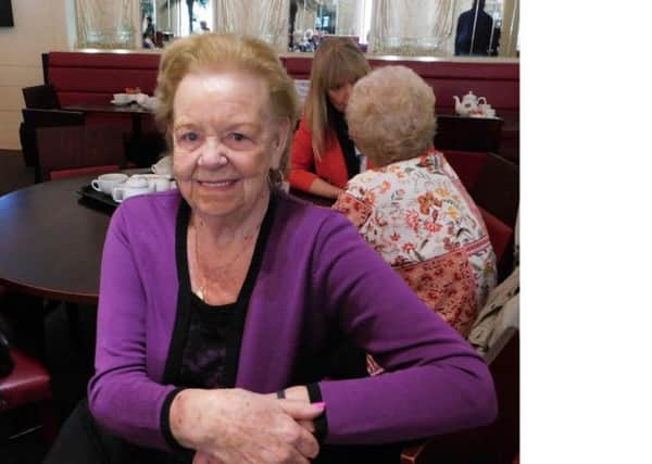 Eileen Coyne at N-Vision, The Blackpool Fylde and Wyre Society for the Blind, cafe club at the Mazzei at the Winter Gardens