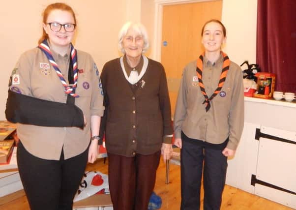 Blackpool District Scout Council hosted a coffee morning
Alicia Platt, Councillor Lily Henderson, MBE, President of Blackpool District Scout Counciil, and Amy Jane