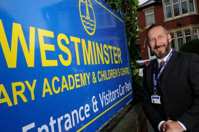 Westminster Primary Academy. Pictured is principal Roger Farley