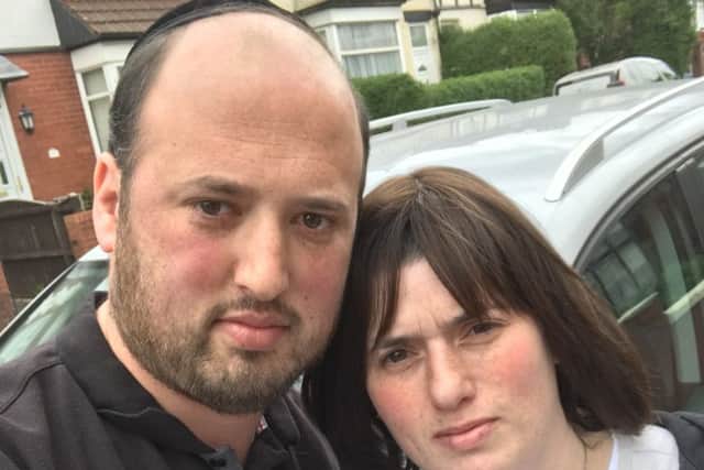 Menashe and Paula Roseberg from Prestwich, who were angry to be fined for parking without a ticket on St Annes Pier car park