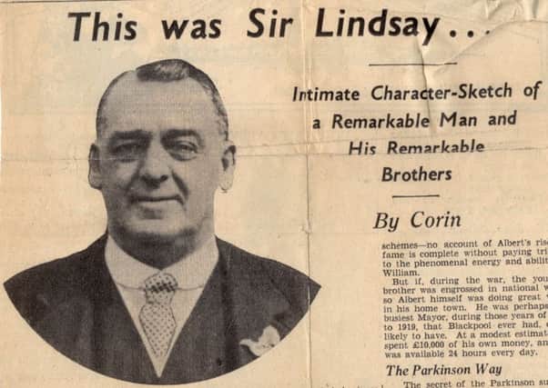 Sir Albert Lindsay Parkinson