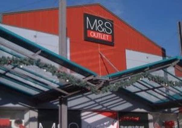 The M&S store at Freeport Fleetwood