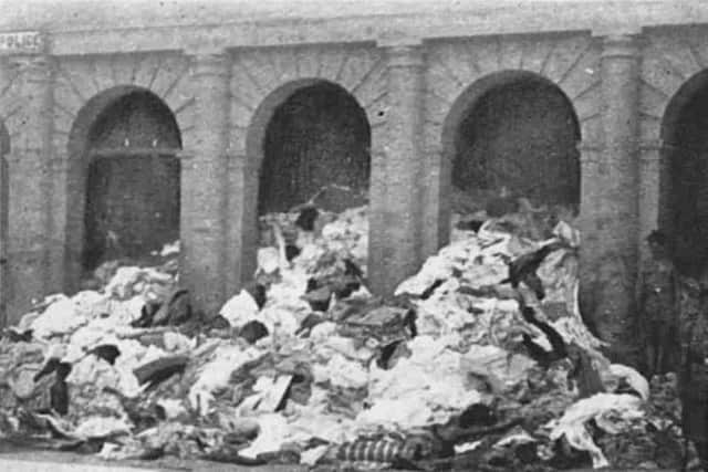 Aftermath of writing in Armitsar after the massacre of April 1920