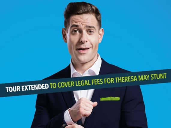 Comedian Simon Brodkin is back on tour as Lee Nelson