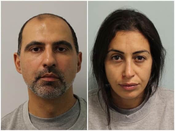 Ouissem Medouni who along with his partner Sabrina Kouider, have been found guilty at the Old Bailey, London of murdering their French nanny Sophie Lionnet. Photo credit: Metropolitan Police/PA Wire