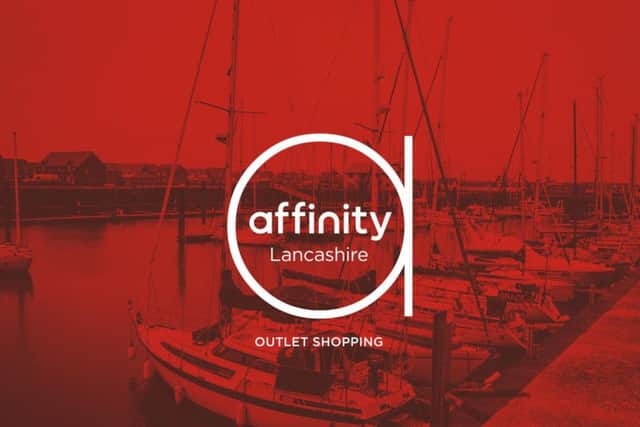 The new branding for the shopping outlet in Fleetwood