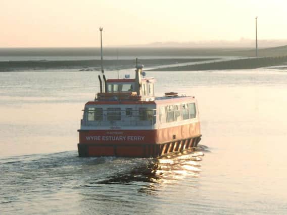 Wyre Rose is back crossing the waters between Fleetwood and Knott End