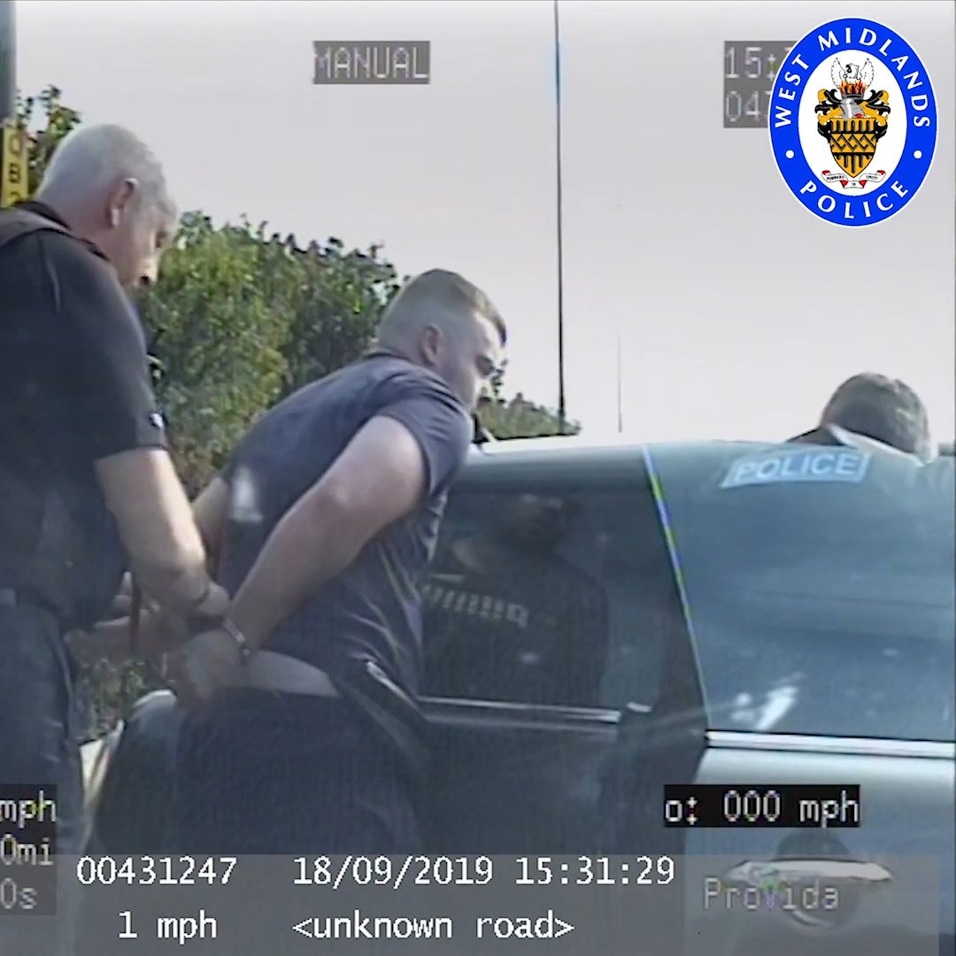 Shocking footage shows driver leading police on 137mph chase - before ...