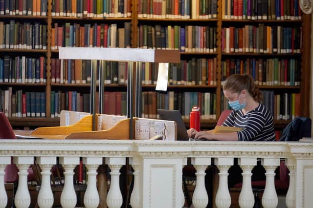 Students might be advised to stay at their university campus over the festive period (Photo: Christopher Furlong/Getty Images)