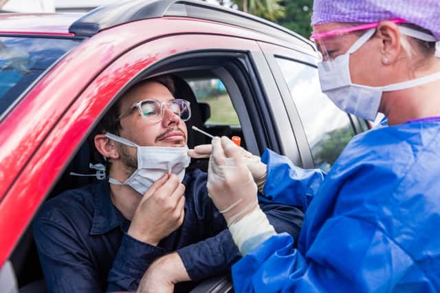 The health secretary has blamed asymptomatic people getting tested for driving test shortages. (Photo: Shutterstock)
